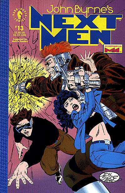 Cover for John Byrne's Next Men #13 (92-705)
