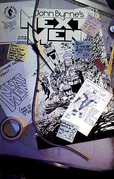 Cover for John Byrne's Next Men #15 (93-116)