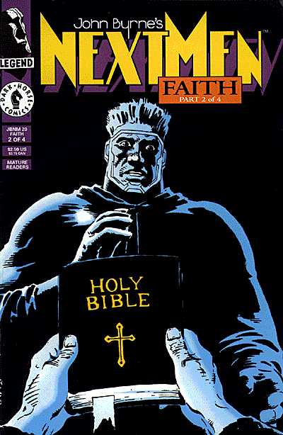 Cover for John Byrne's Next Men #20: Faith (Part 2 of 4) (93-169)