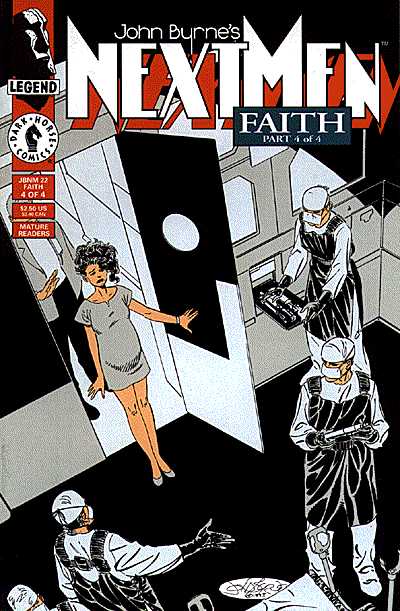 Cover for John Byrne's Next Men #22: Faith (Part 4 of 4) (93-197)