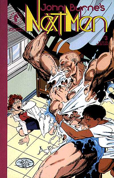 Cover for John Byrne's Next Men #3 (92-051)