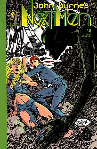 Cover for John Byrne's Next Men #4 (92-066)
