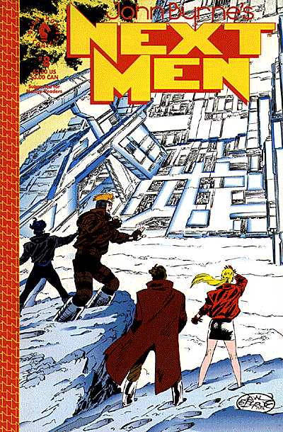 Cover for John Byrne's Next Men #8 (92-151)