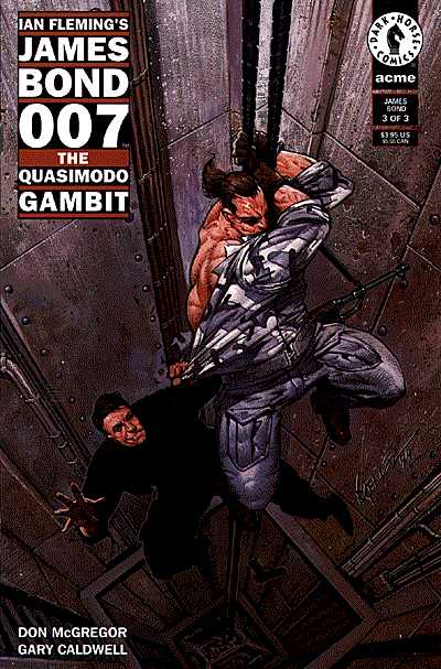 Cover for James Bond 007: Quasimodo Gambit #3 (92-472)