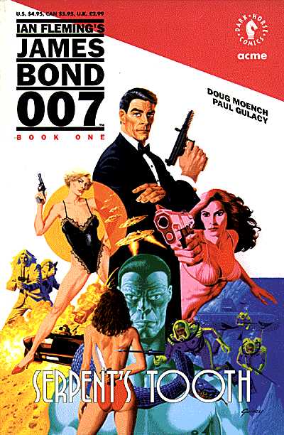 Cover for James Bond 007: Serpent's Tooth #1 (92-079)