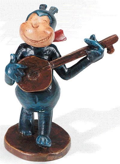 Cover for Classic Comic Characters #1: Krazy Kat Statue (18-544)