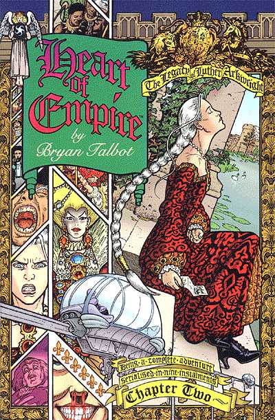 Cover for Heart of Empire: The Legacy of Luther Arkwright #2 (of 9) (96-754)