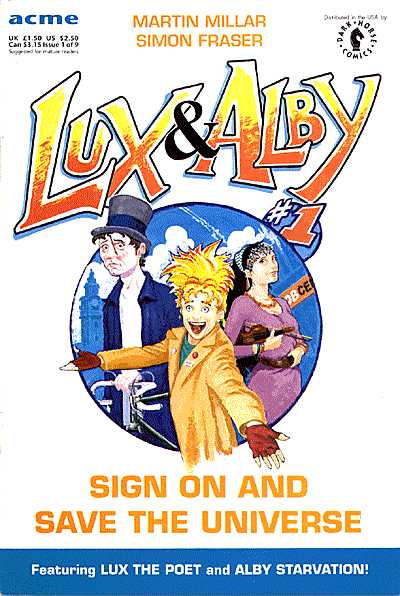 Cover for Lux and Alby Sign On and Save the Universe #1 (53-222)