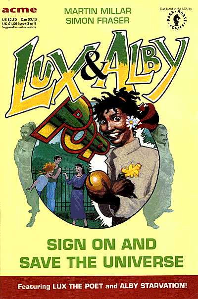 Cover for Lux and Alby Sign On and Save the Universe #2 (53-257)
