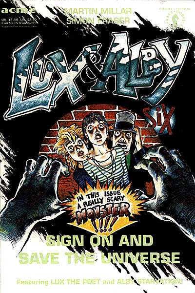 Cover for Lux and Alby Sign On and Save the Universe #6 (53-319)