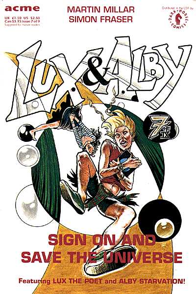 Cover for Lux and Alby Sign On and Save the Universe #7 (53-338)