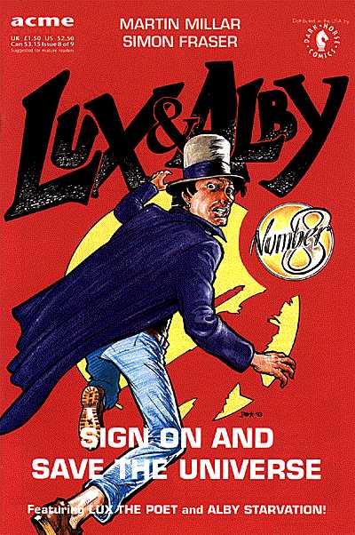 Cover for Lux and Alby Sign On and Save the Universe #8 (53-345)