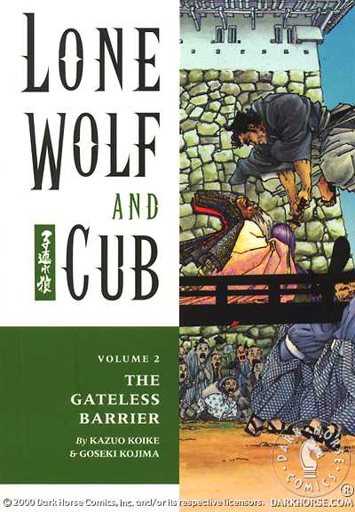 Cover for Lone Wolf and Cub Vol. 2: The Gateless Barrier TPB (40-096)