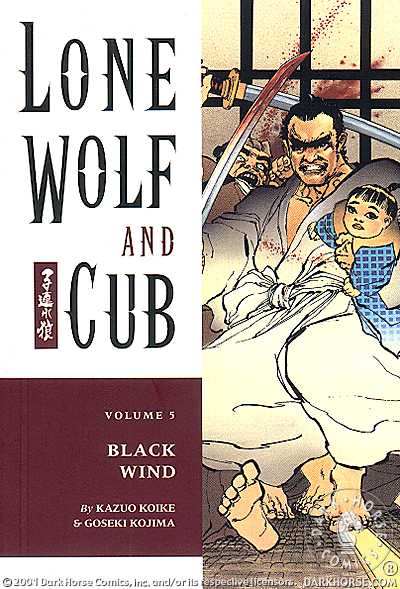 Cover for Lone Wolf and Cub Vol. 5: Black Wind TPB (40-124)