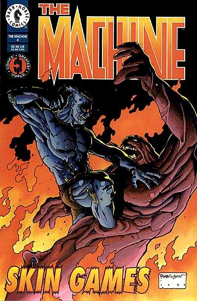 Cover for The Machine #4 (93-751)