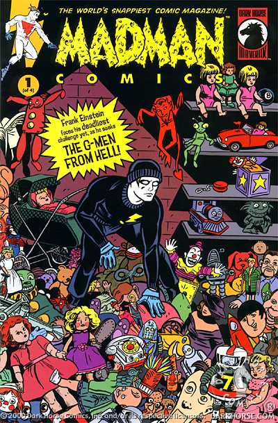 Cover for Madman Comics: The G-Men from Hell #1 (of 4) (99-209)