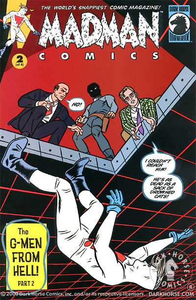 Cover for Madman Comics: The G-Men from Hell #2 (of 4) (99-212)