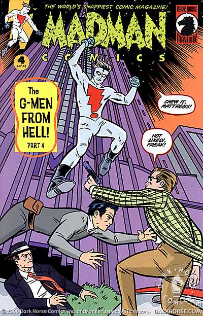 Cover for Madman Comics: The G-Men from Hell #4 (of 4) (99-219)