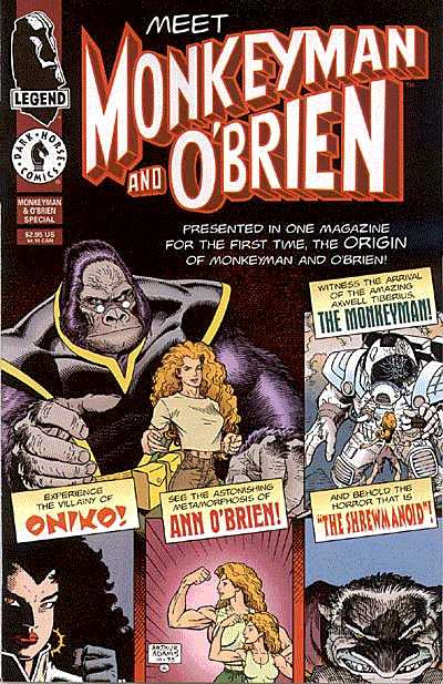 Cover for Monkeyman & O'Brien Special (94-609)