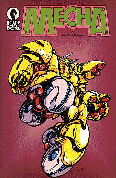 Cover for Mecha #6 (91-287)