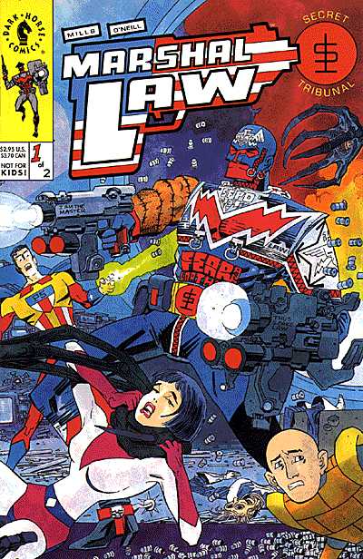 Cover for Marshal Law: Secret Tribunal #1 (of 2) (92-417)