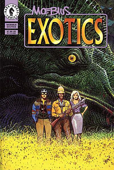 Cover for Moebius: The Exotics TPB (94-739)