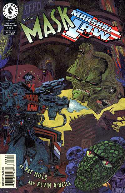 Cover for The Mask/Marshal Law #1 (of 2) (97-286)