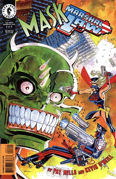 Cover for The Mask/Marshal Law #2 (of 2) (97-290)