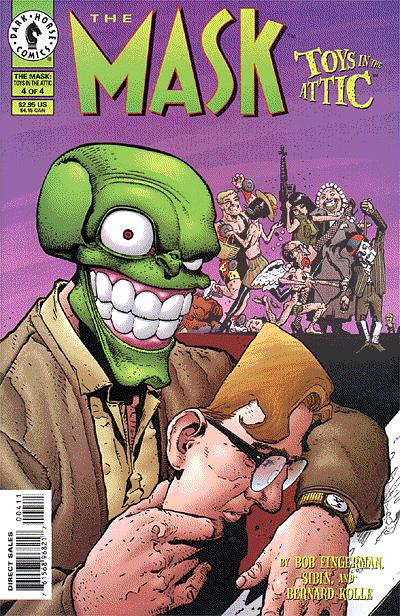 Cover for The Mask: Toys in the Attic #4 (of 4) (96-830)