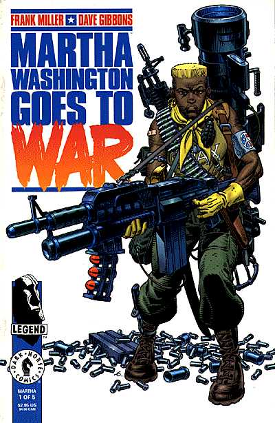 Cover for Martha Washington Goes to War #1 (of 5) (93-697)
