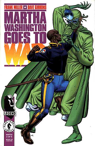 Cover for Martha Washington Goes to War #2 (of 5) (93-709)