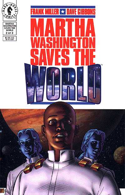 Cover for Martha Washington Saves the World #2 (of 3) (94-561)
