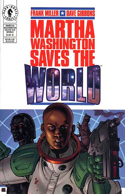 Cover for Martha Washington Saves the World #3 (of 3) (94-576)