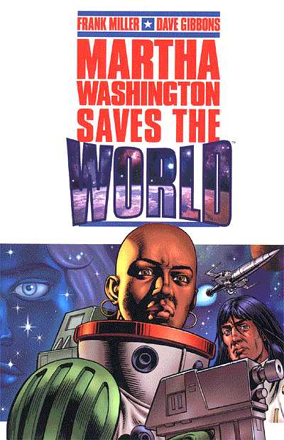 Cover for Martha Washington Saves the World TPB (48-329)