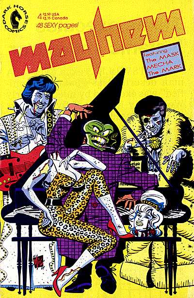 Cover for Mayhem #4 (91-283)