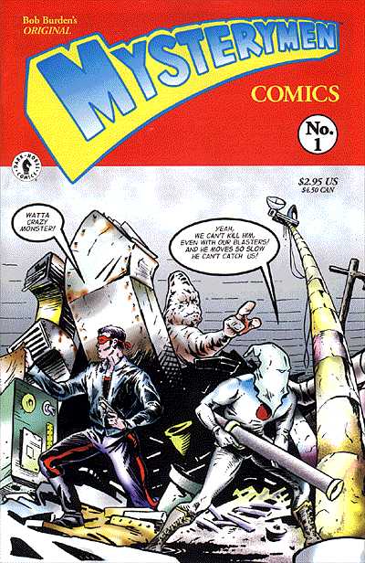 Cover for Bob Burden's Original Mysterymen #1 (94-288)