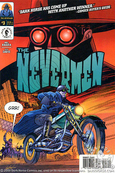 Cover for The Nevermen #3 (of 4) (99-359)