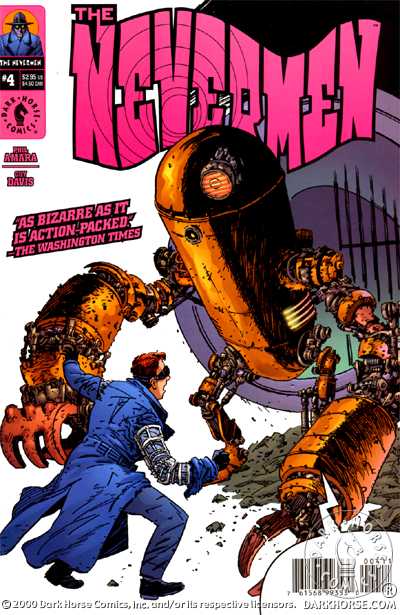 Cover for The Nevermen #4 (of 4) (99-363)