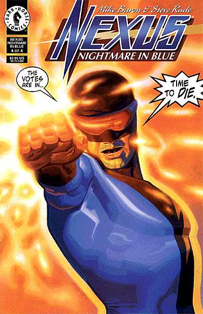 Cover for Nexus: Nightmare in Blue #4 (of 4) (96-729)