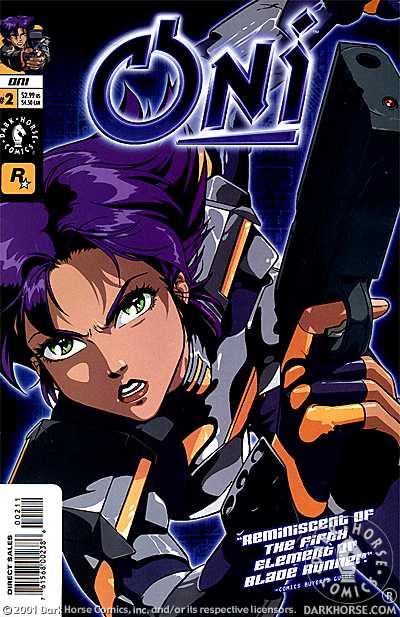 Cover for Rockstar Games' Oni #2 (of 3) (00-244)