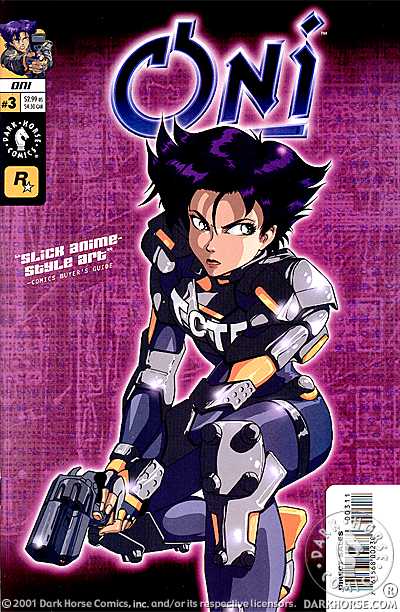 Cover for Rockstar Games' Oni #3 (of 3) (00-252)