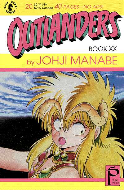 Cover for Outlanders #20 (91-315)