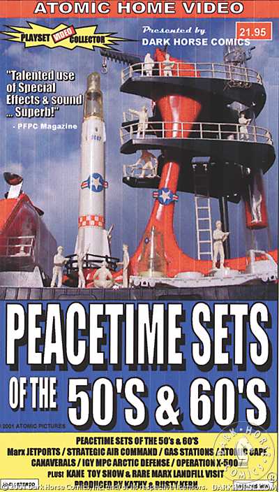 Cover for Playset Collector's Videos Vol. 4 The Peacetime Sets VHS Video (11-356)
