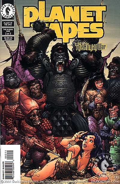 Cover for Planet of the Apes: The Human War #2 (of 3) (00-499)