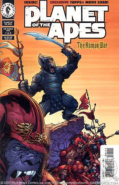 Cover for Planet of the Apes: The Human War #1 (of 3) (00-494)