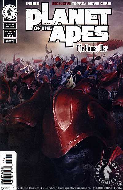 Cover for Planet of the Apes: The Human War #1 (of 3) (photo cover) (11-199)