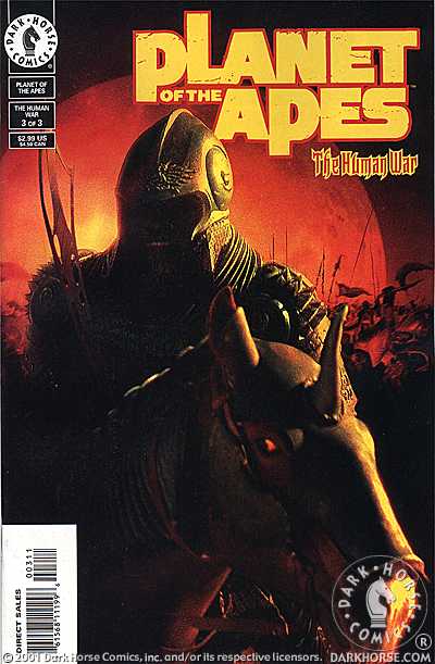 Cover for Planet of the Apes: The Human War #3 (of 3) (photo cover) (11-210)