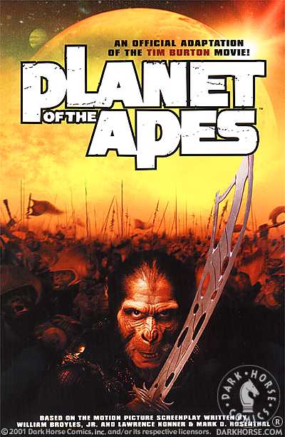 Cover for Planet of the Apes: Movie Adaptation (00-544)