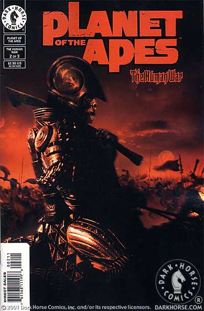 Cover for Planet of the Apes: The Human War #2 (of 3) (photo cover) (11-204)