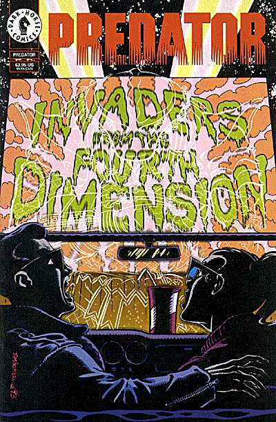 Cover for Predator: Invaders from the 4th Dimension (92-674)
